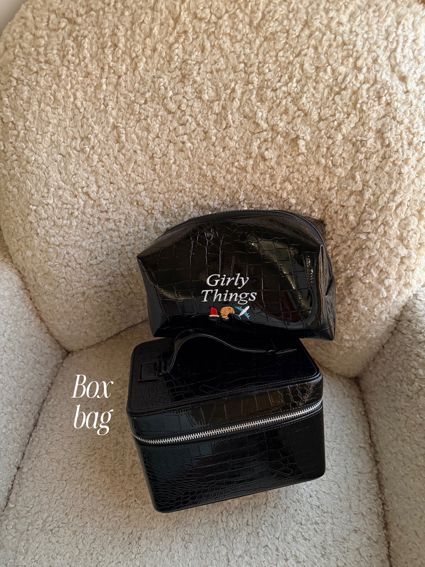 Box bag black