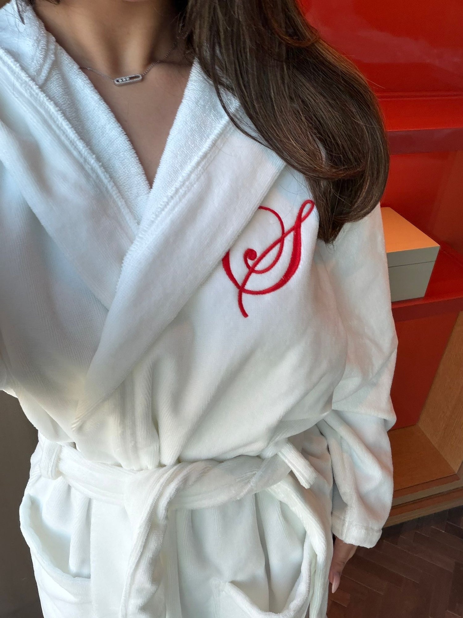 Cherry bathrobe 🌶️🍒