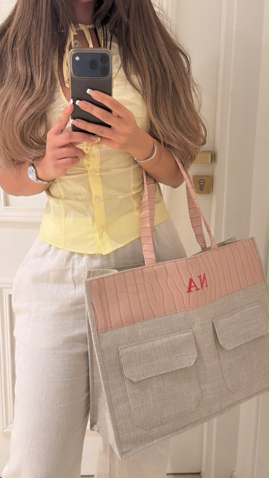 New shopping bag - pink